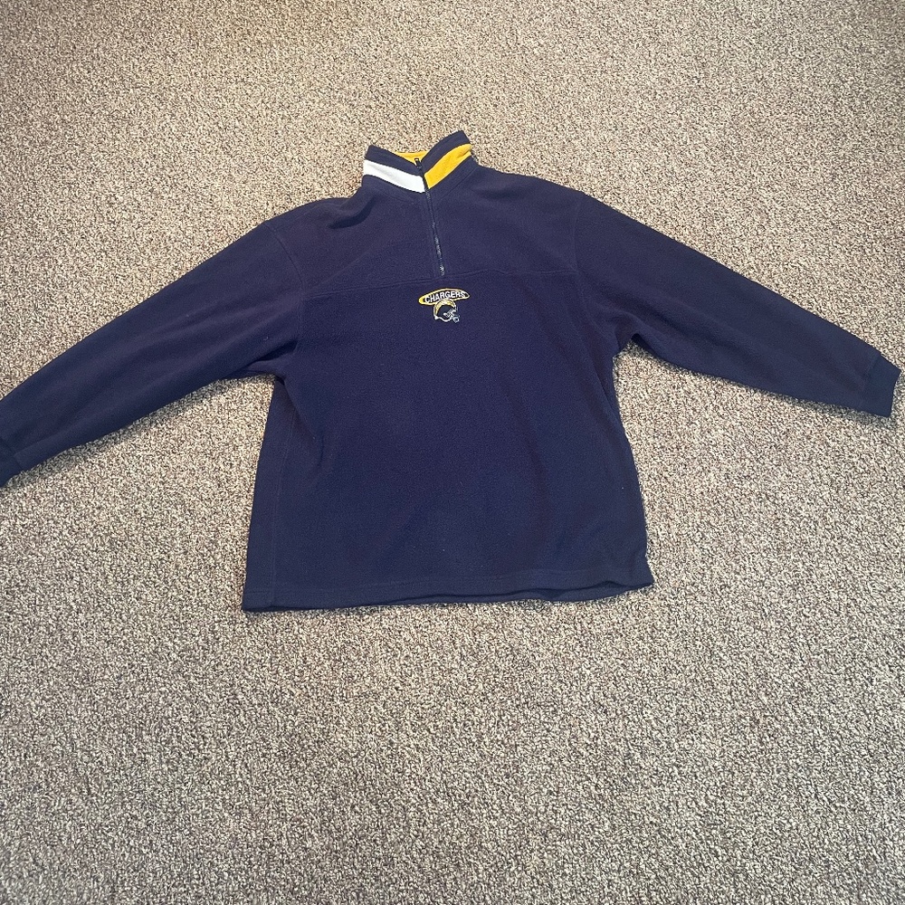 Vintage Chargers Quarter Zip M